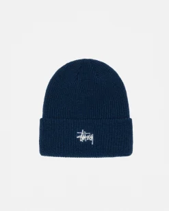 Headwear>Stüssy CUFF BEANIE BASIC Blueberry