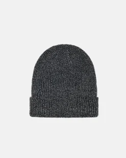 Headwear>Stüssy CUFF BEANIE REFLECTIVE YARN Black