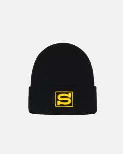 Headwear>Stüssy CUFF BEANIE S SPORT Black