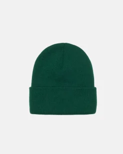 Headwear>Stüssy CUFF BEANIE STOCK Spruce