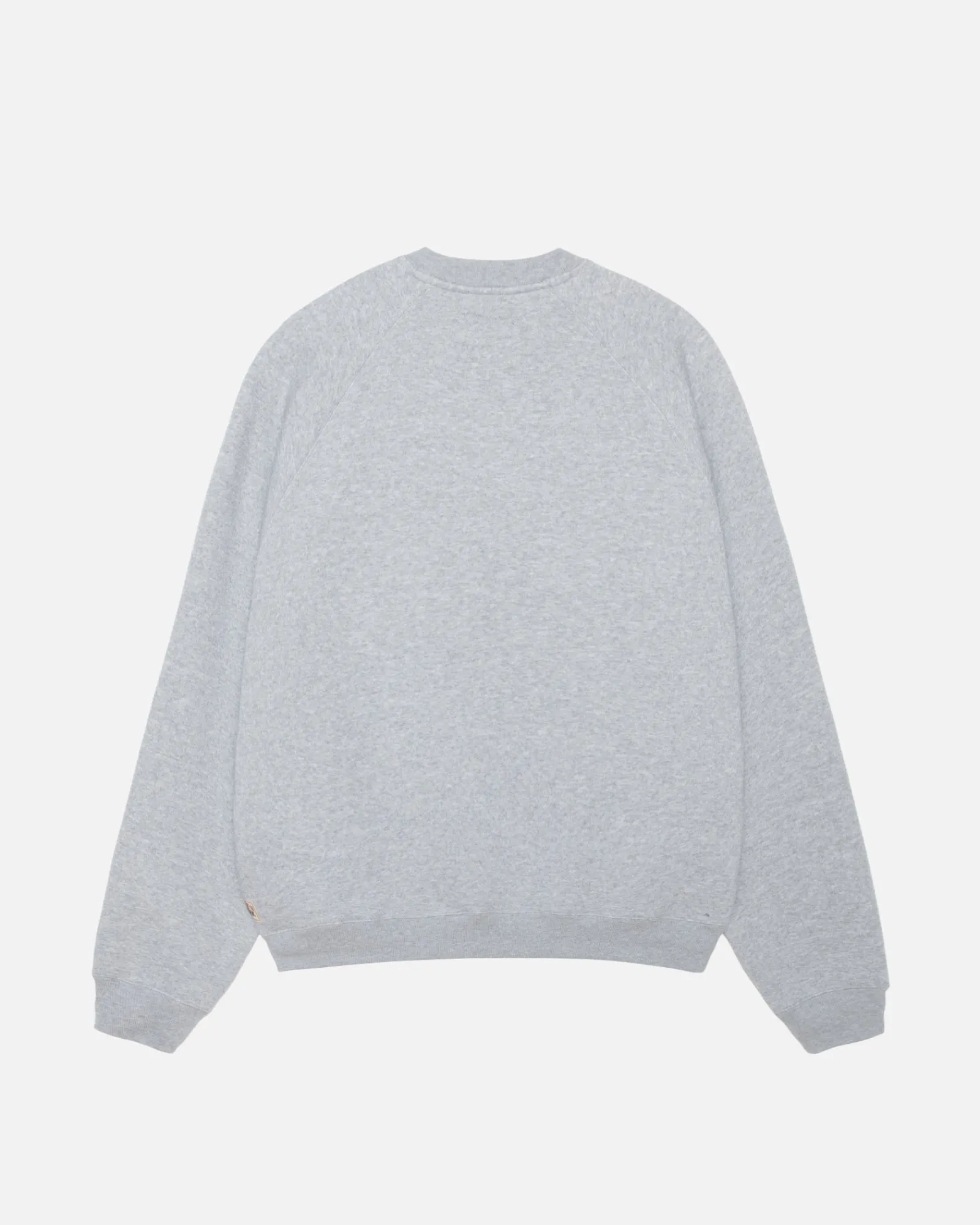 Crews>Stüssy FLEECE RAGLAN CREW Grey Heather