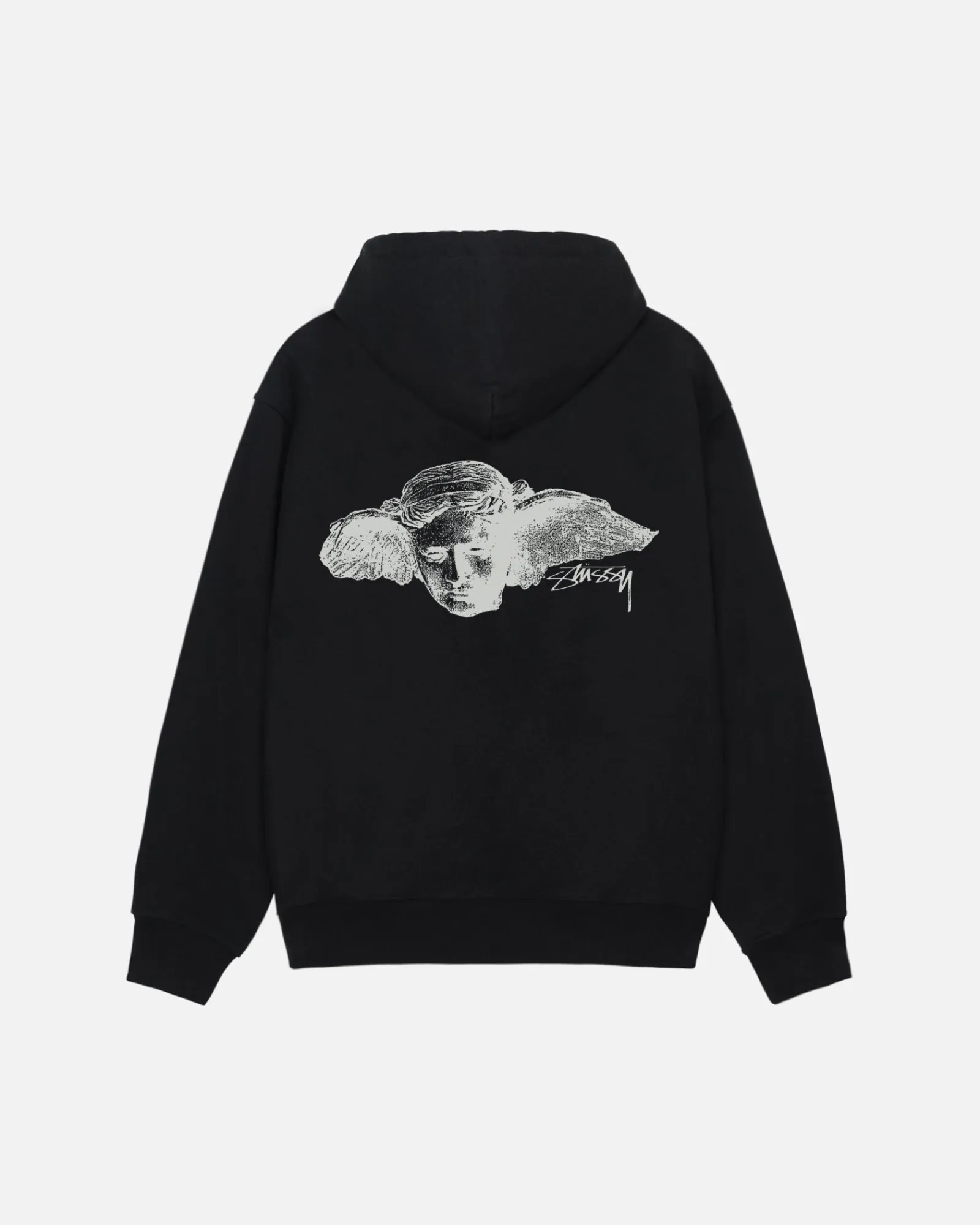 Hoodies>Stüssy HYPNOS ZIP HOODIE Black
