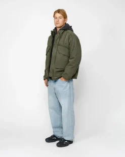 Outerwear>Stüssy INSULATED FIELD JACKET Olive