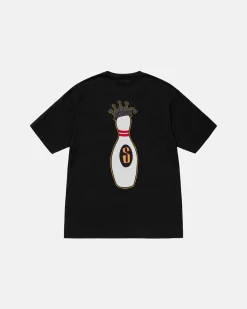 Tees>Stüssy KINGPIN TEE PIGMENT DYED Black