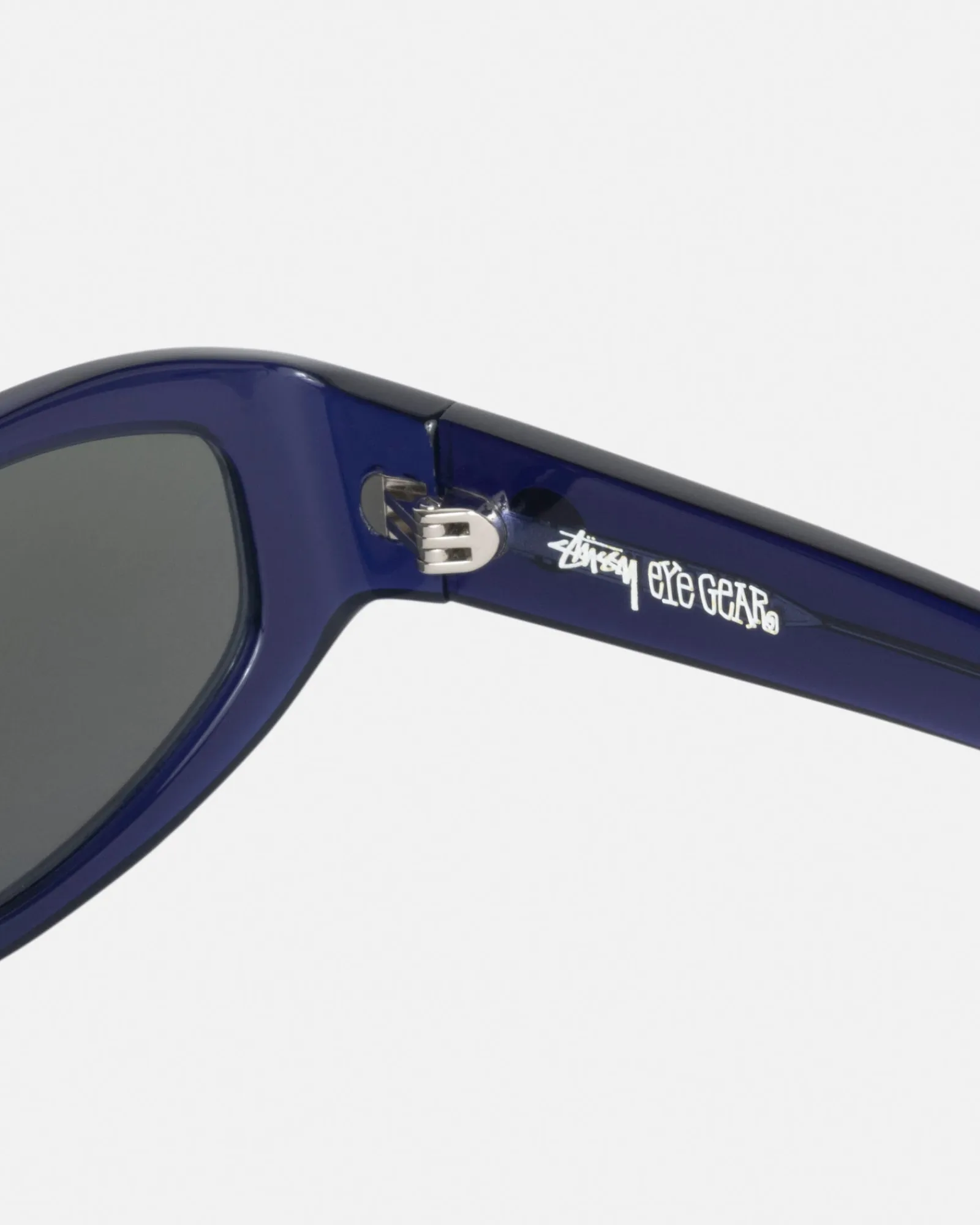 Accessories|Eyegear>Stüssy LANDON SUNGLASSES Ultraviolet / Midnight Flare Lens