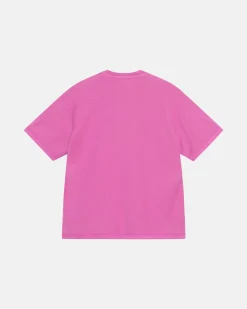 Tees>Stüssy LAZY TEE Magenta