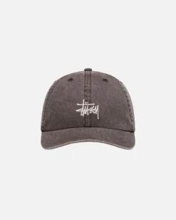 Headwear>Stüssy LOW PRO BASIC WASHED STRAPBACK Mocha