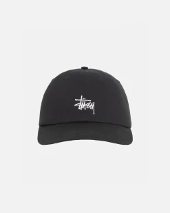 Headwear>Stüssy LOW PROFILE BASIC STRAPBACK Black