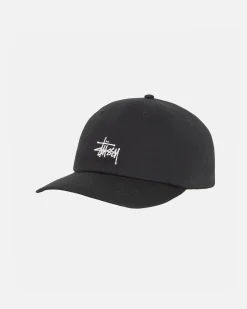 Headwear>Stüssy LOW PROFILE BASIC STRAPBACK Black