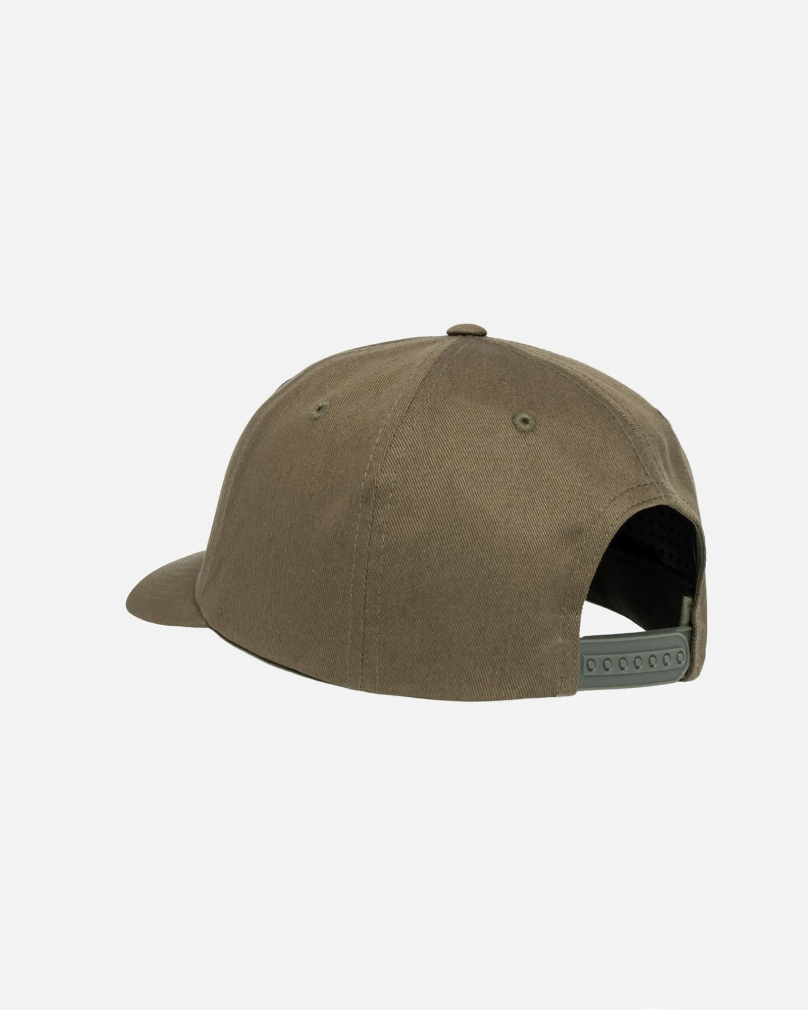 Headwear>Stüssy LOW PROFILE BIG BASIC SNAPBACK Light Olive