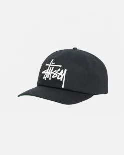 Headwear>Stüssy LOW PROFILE BIG BASIC SNAPBACK Shadow Black