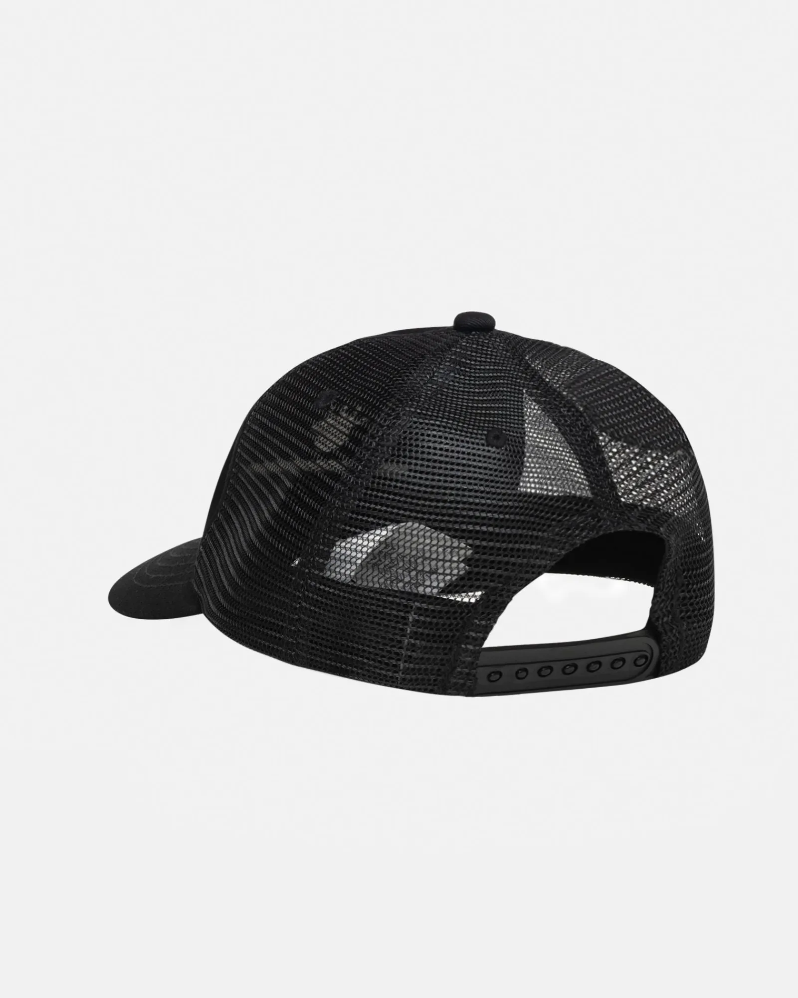 Headwear>Stüssy LOW PROFILE DESIGN CORP TRUCKER SNAPBACK Black