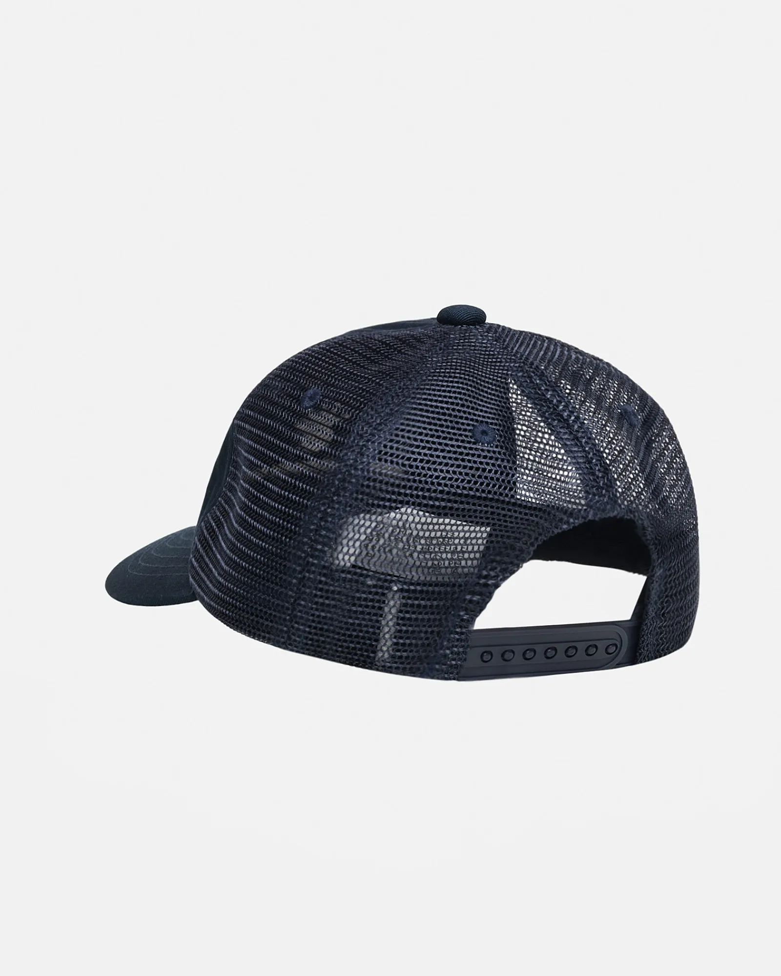 Headwear>Stüssy LOW PROFILE DESIGN CORP TRUCKER SNAPBACK Navy