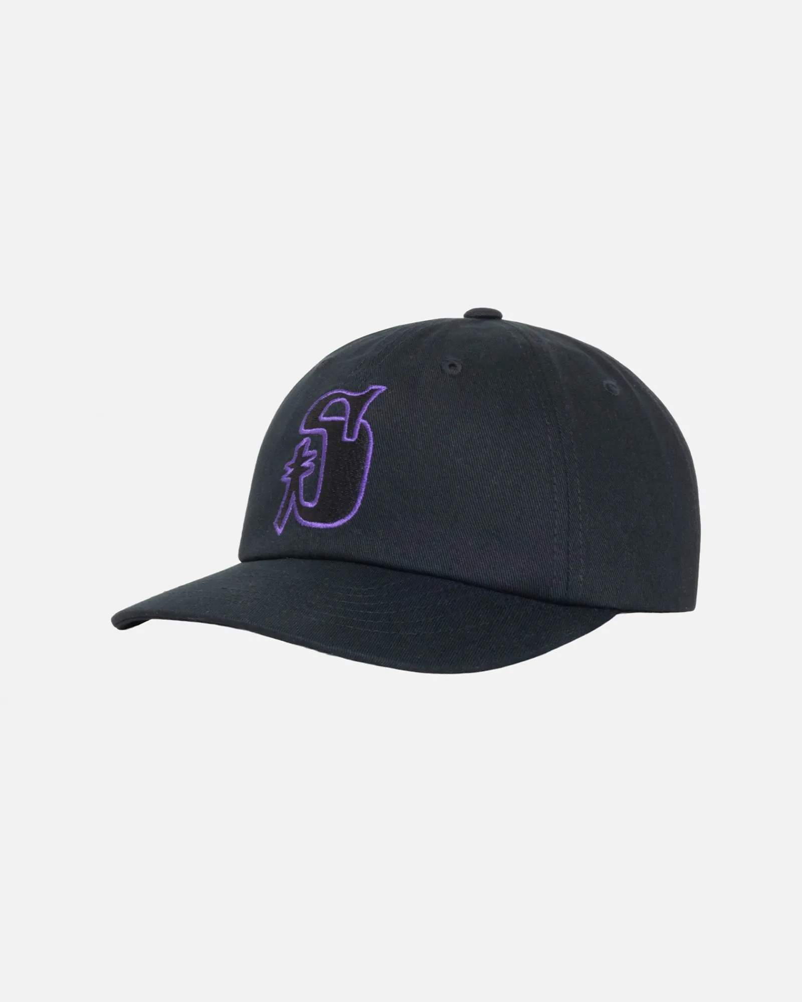 Headwear>Stüssy LOW PROFILE VINTAGE S SNAPBACK Black/Concord