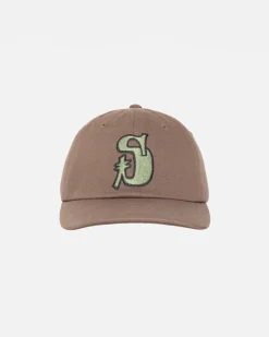 Headwear>Stüssy LOW PROFILE VINTAGE S SNAPBACK Brown