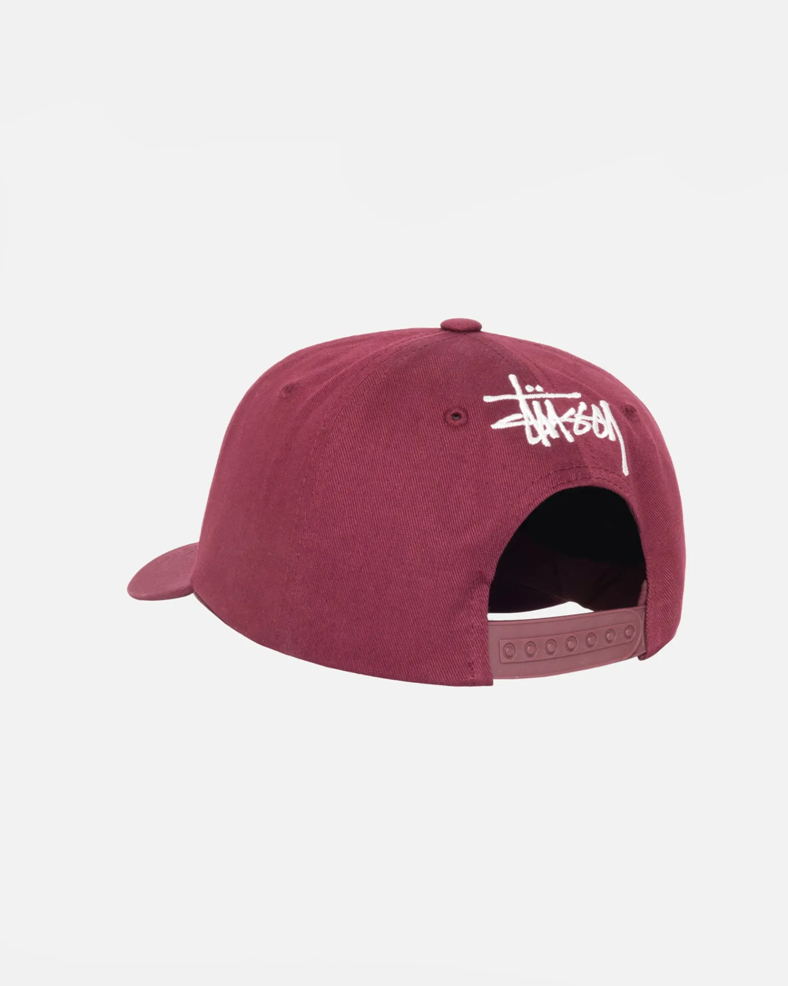 Headwear>Stüssy LOW PROFILE VINTAGE S SNAPBACK Maroon