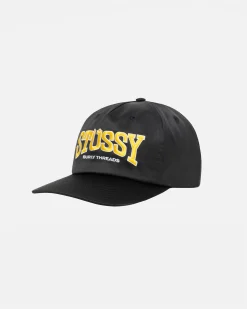Headwear>Stüssy MID DEPTH BURLY THREADS SNAPBACK Black