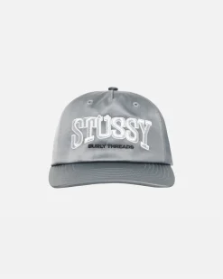 Headwear>Stüssy MID DEPTH BURLY THREADS SNAPBACK Grey