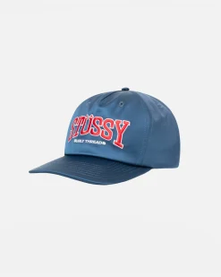Headwear>Stüssy MID DEPTH BURLY THREADS SNAPBACK Navy