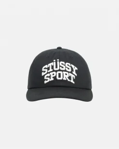 Headwear>Stüssy MID DEPTH STÜSSY SPORT SNAPBACK Black