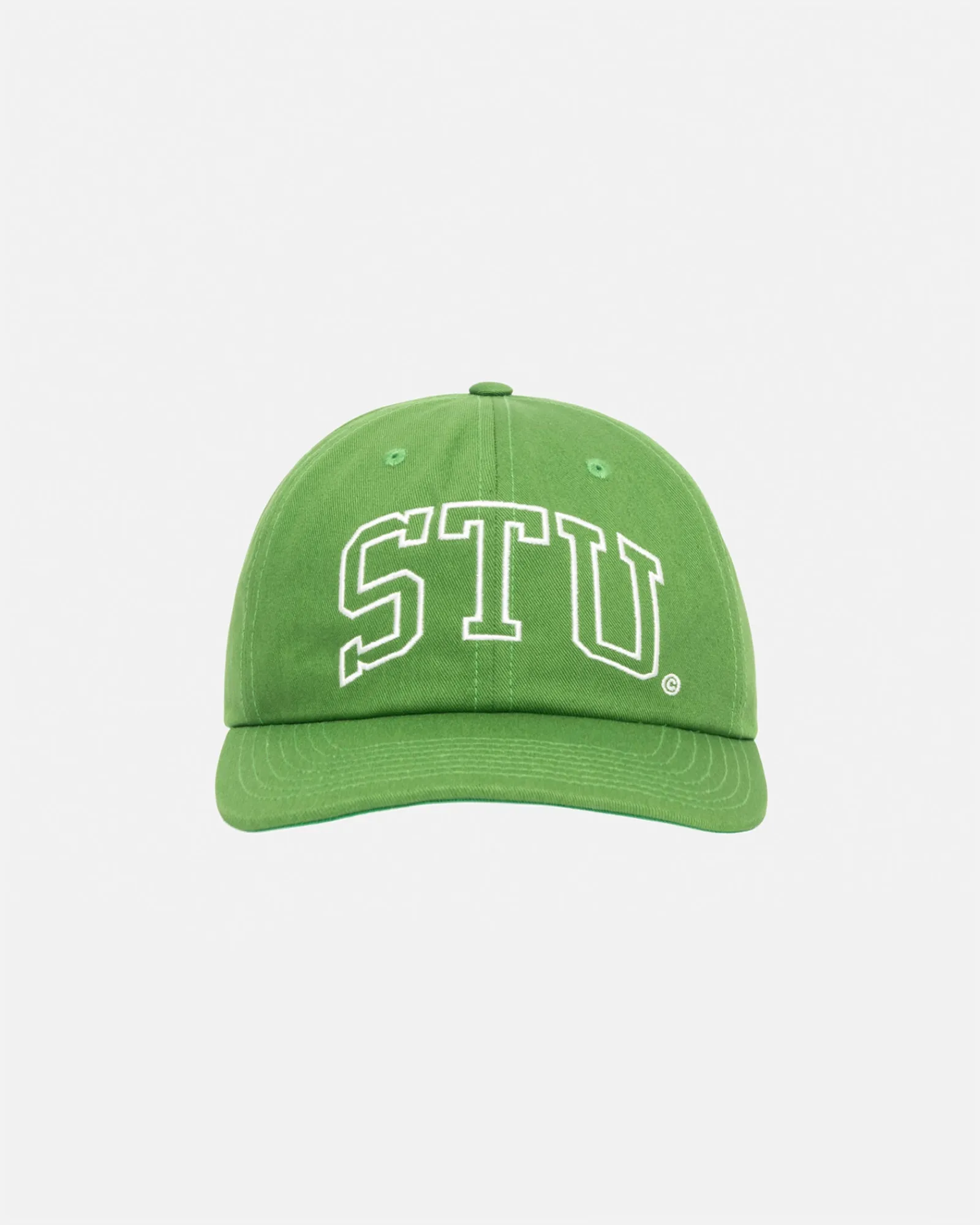 Headwear>Stüssy MID-DEPTH STU ARCH STRAPBACK Pine