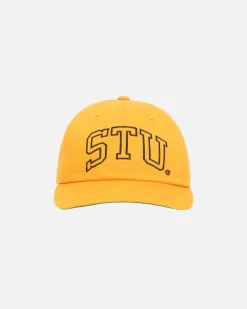 Headwear>Stüssy MID-DEPTH STU ARCH STRAPBACK Uni Gold