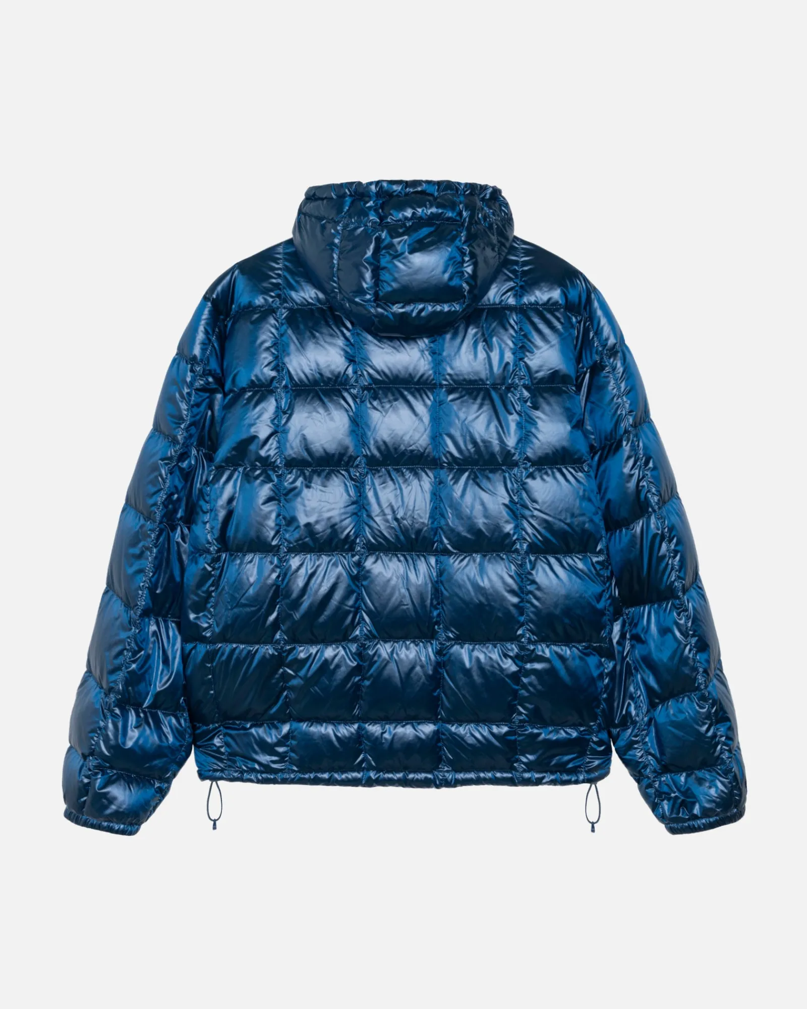 Outerwear>Stüssy MIDWEIGHT HOODED PUFFER Royal