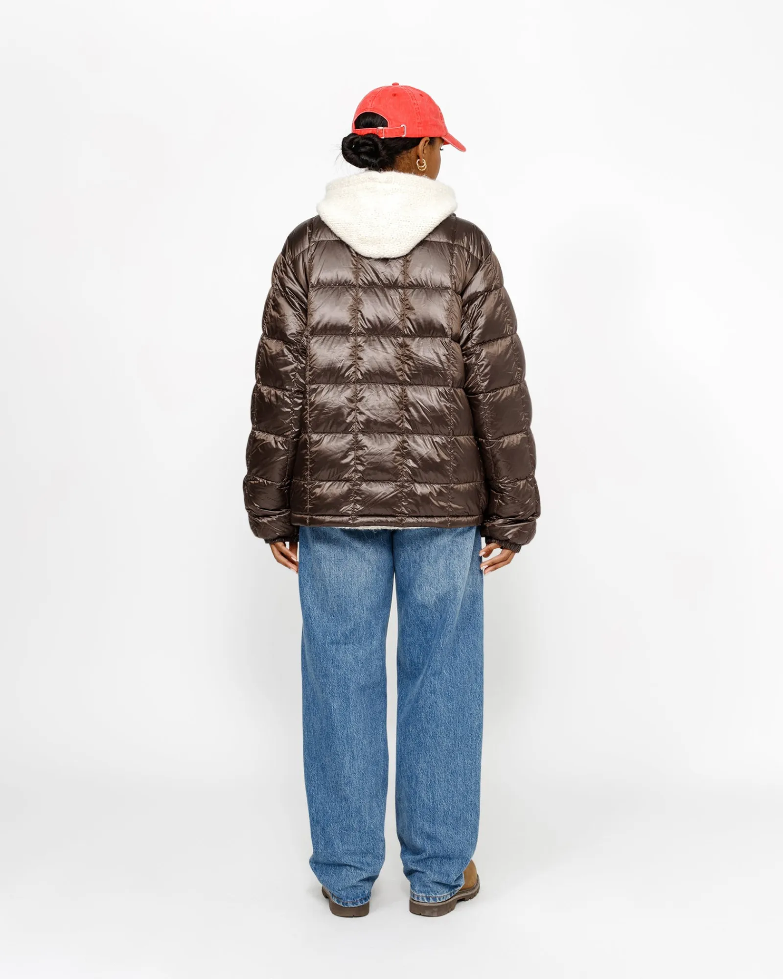 Outerwear>Stüssy MIDWEIGHT PUFFER Brown