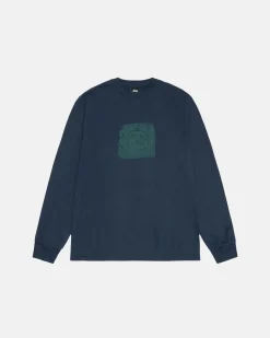Tees>Stüssy MONO LS TEE Navy