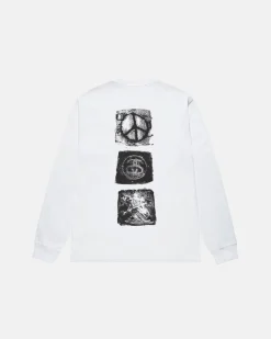 Tees>Stüssy MONO LS TEE White