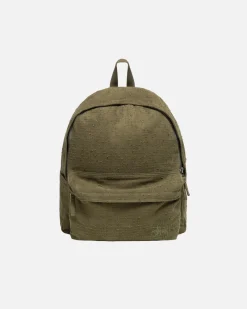Accessories>Stüssy NEEDLE PUNCH BACKPACK Olive