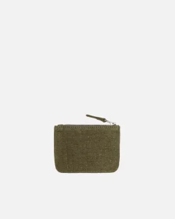 Accessories>Stüssy NEEDLE PUNCH COIN POUCH Olive