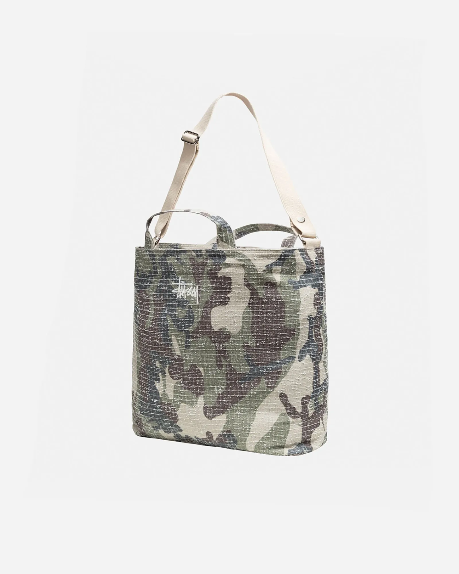 Accessories>Stüssy NEEDLE PUNCH CROSSBODY BAG Camo