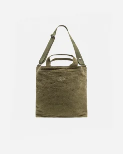 Accessories>Stüssy NEEDLE PUNCH CROSSBODY BAG Olive