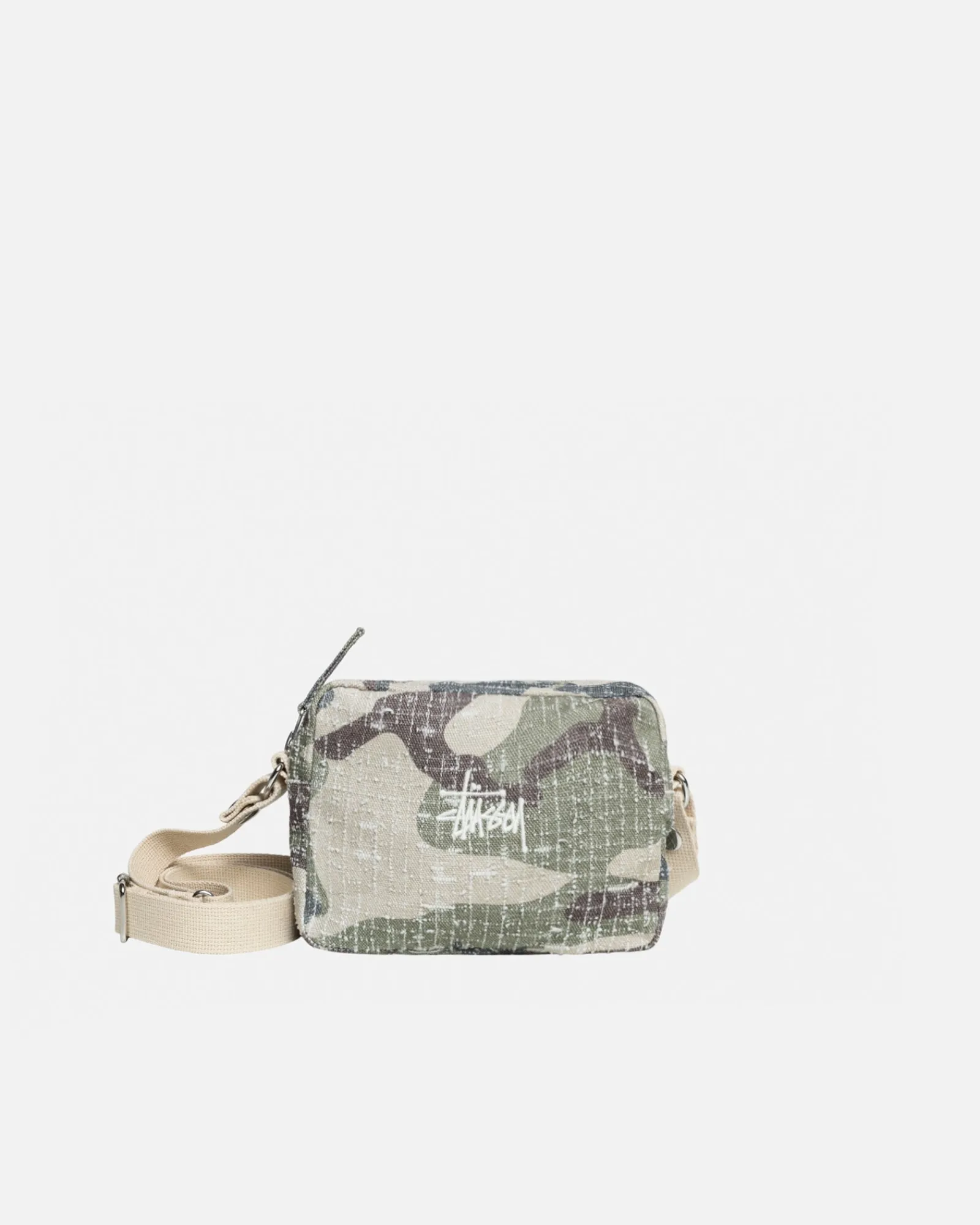 Accessories>Stüssy NEEDLE PUNCH SIDE POUCH Camo