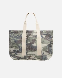 Accessories>Stüssy NEEDLE PUNCH XL TOTE BAG Camo