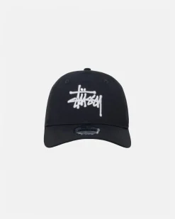 Headwear>Stüssy NEW ERA 9TWENTY BASIC STRAPBACK Black