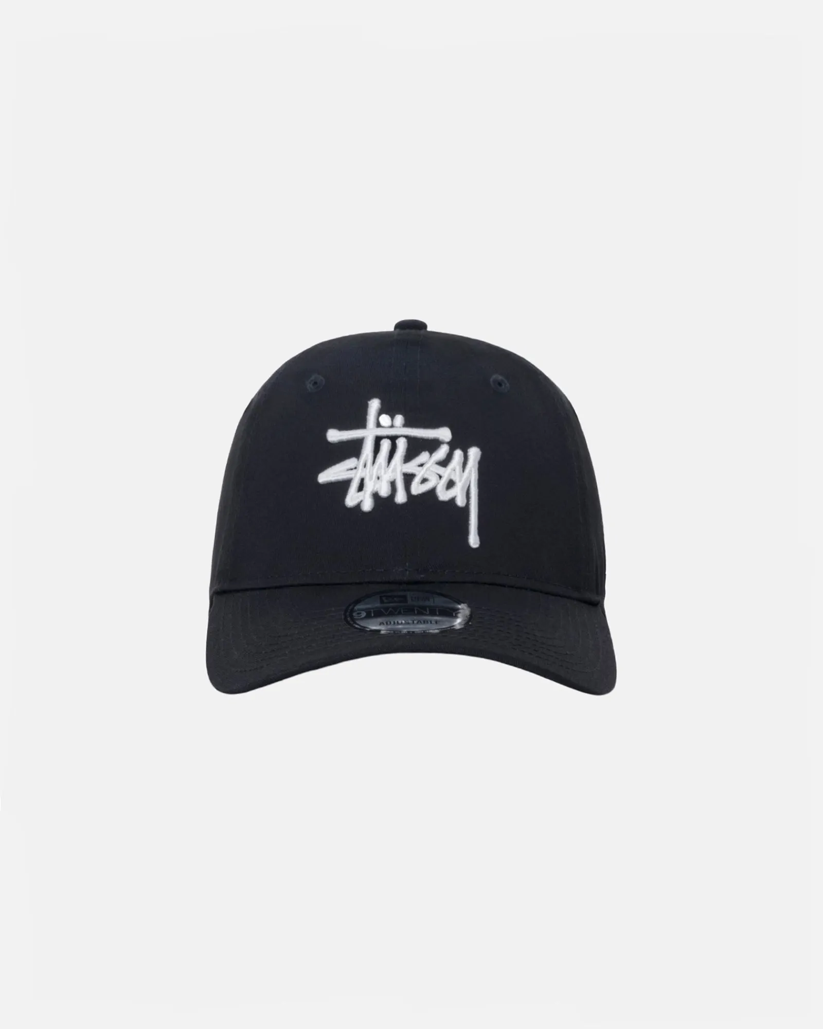 Headwear>Stüssy NEW ERA 9TWENTY BASIC STRAPBACK Black