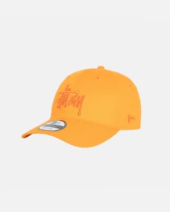 Headwear>Stüssy NEW ERA 9TWENTY BASIC STRAPBACK Dim Orange