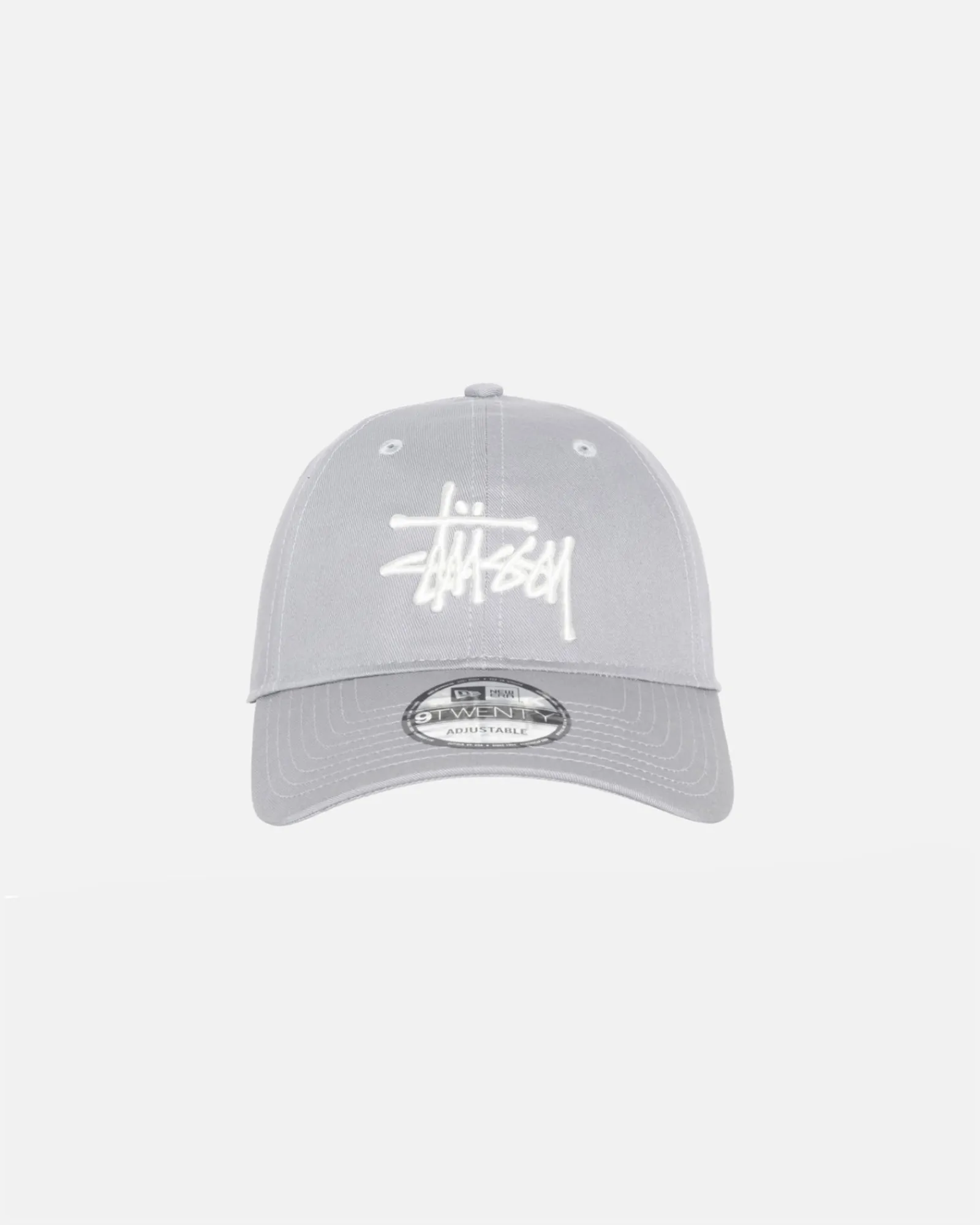 Headwear>Stüssy NEW ERA 9TWENTY BASIC STRAPBACK Grey