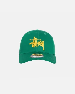 Headwear>Stüssy NEW ERA 9TWENTY BASIC STRAPBACK Kelly Green