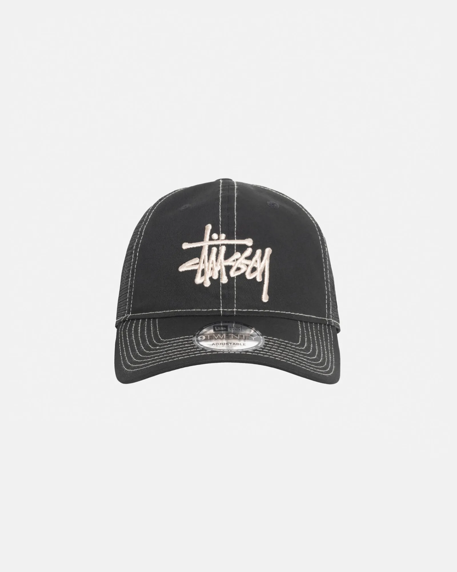 Headwear>Stüssy NEW ERA 9TWENTY BASIC TRUCKER Black