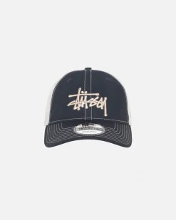 Headwear>Stüssy NEW ERA 9TWENTY BASIC TRUCKER Navy