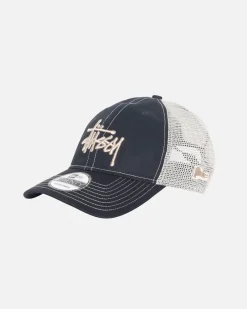 Headwear>Stüssy NEW ERA 9TWENTY BASIC TRUCKER Navy