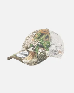 Headwear>Stüssy NEW ERA 9TWENTY BASIC TRUCKER Real Tree Edge