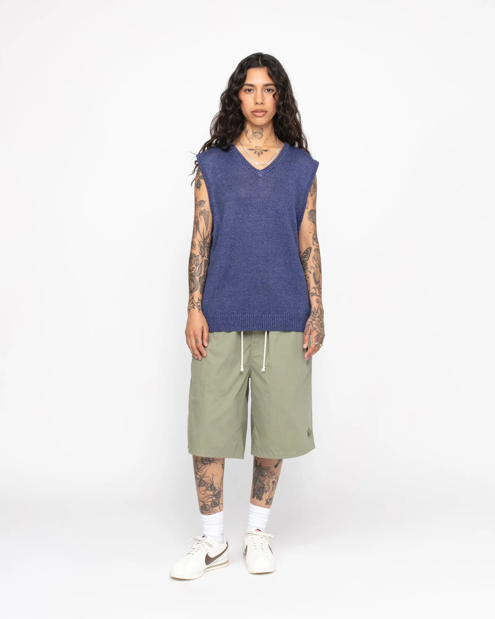 Shorts>Stüssy NYCO OVER SHORT Sage
