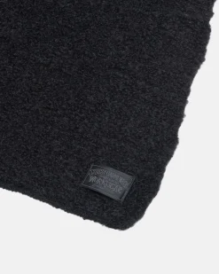 Accessories>Stüssy PIECED ALPACA WOOL SCARF Black