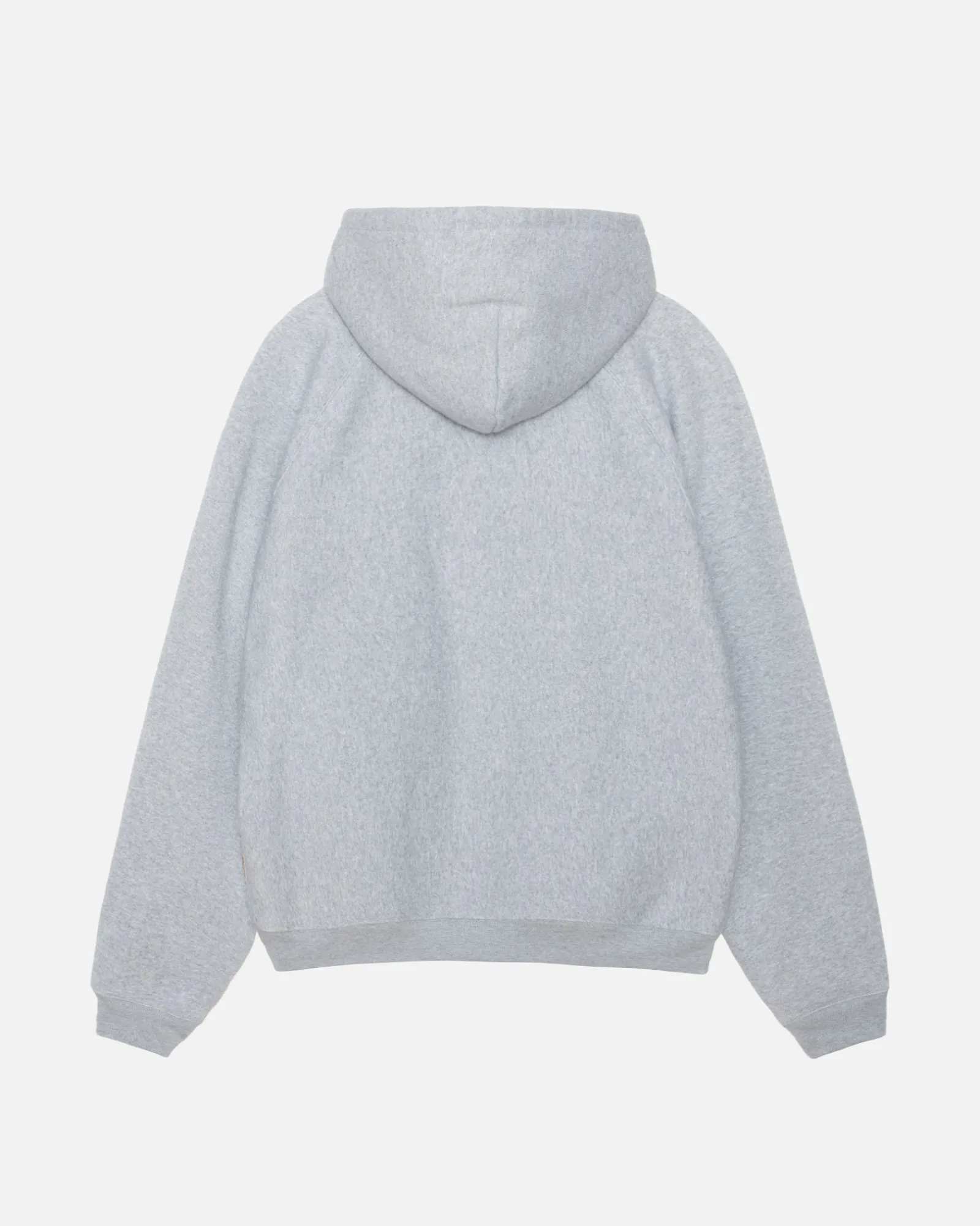 Hoodies>Stüssy RAGLAN ZIP HOODIE Grey Heather