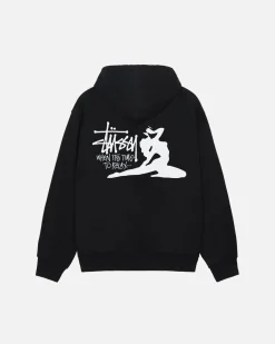 Hoodies>Stüssy RELAX HOODIE Black