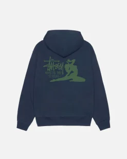 Hoodies>Stüssy RELAX HOODIE Navy
